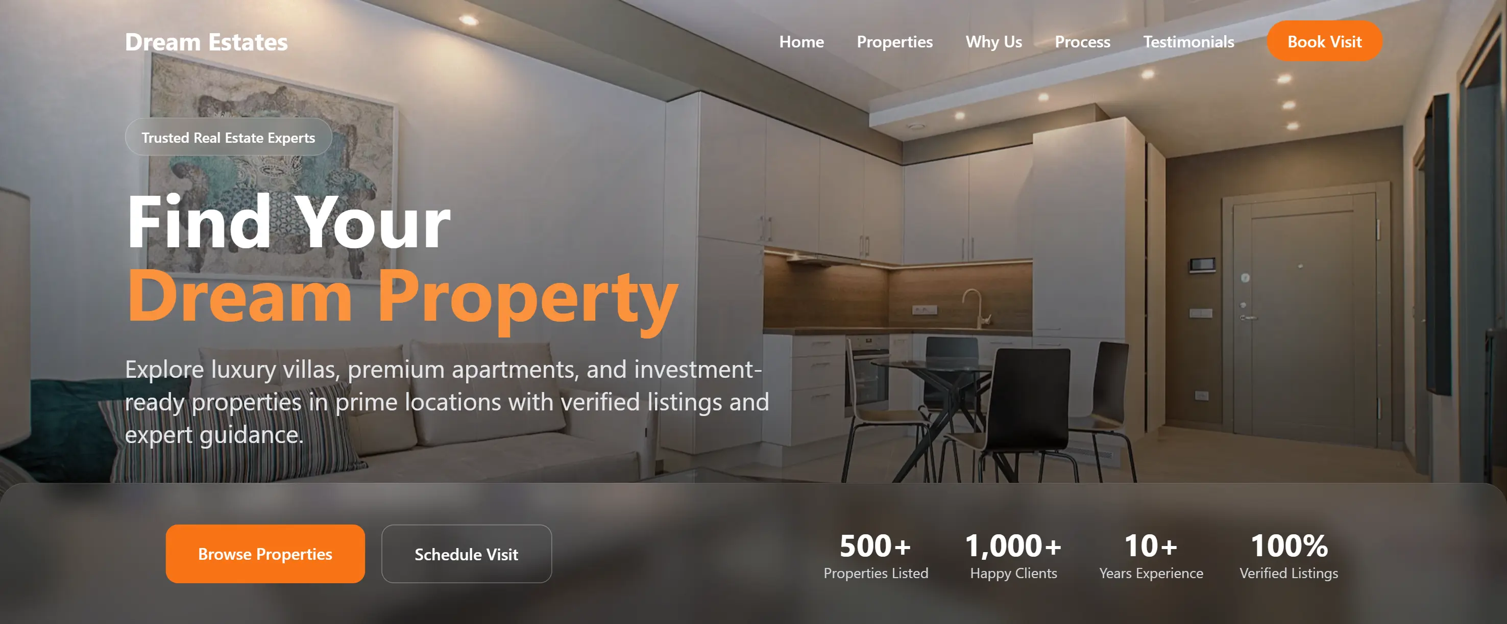 Real Estate Website