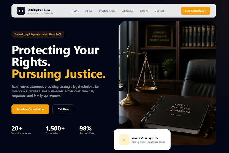 Law Firm Website